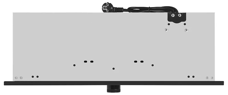 Вытяжка кухонная MEFERI INBOX52BK PUSH COMFORT, 52 см, встраиваемая, черная, производительность 950 м3/ч, 3 скорости, с утапливаемым переключателем, низкий уровень шума, режимы отвод и рециркуляция, гарантия 3 года