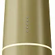 Вытяжка кухонная цилиндрическая настенная MEFERI TUBE35GOLD COMFORT, 35 см, горчично-золотая, производительность 1200 м3/ч, 3 скорости, низкий уровень шума, режимы отвод и рециркуляция, гарантия 3 года