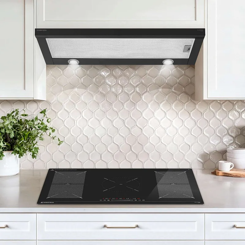 Вытяжка телескопическая MEFERI SLIDEBOX90BK POWER