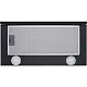 Вытяжка телескопическая кухонная MEFERI SLIDEBOX60BK GLASS ULTRA, 60 см, черная, стекло, производительность 850 м3/ч, 2 скорости, низкий уровень шума, режимы отвод и рециркуляция, гарантия 3 года