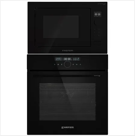 Комплект встраиваемой техники Meferi 60см черный MS60BK76