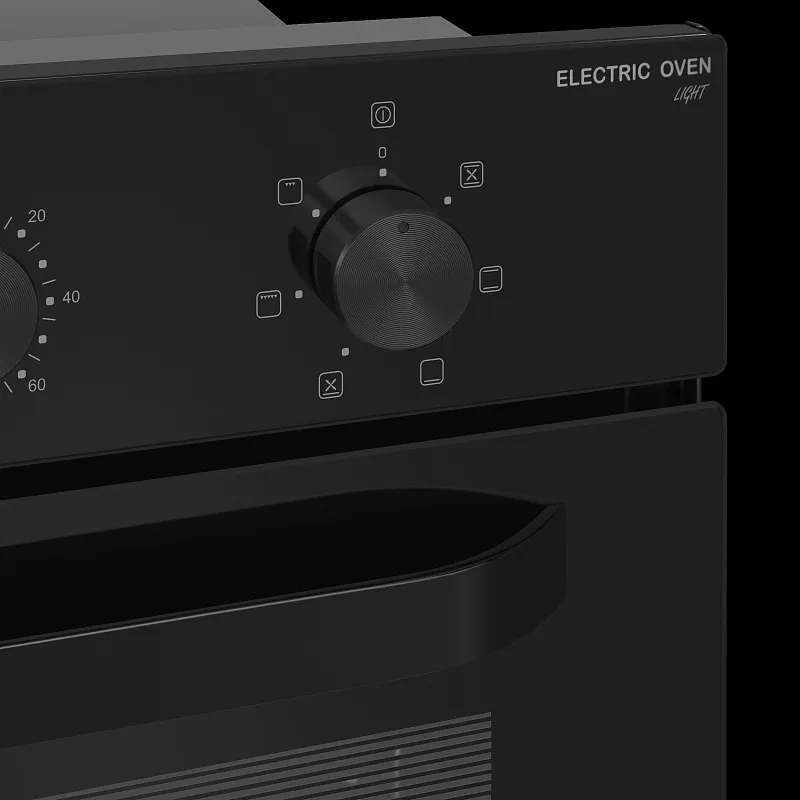 Комплект встраиваемой техники 45 см черный MEFERI MS45BK02