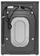 Стиральная машина с паром узкая MEFERI MFW081210GR POWER отдельностоящая серая, глубина 38,5 см, загрузка 8 кг