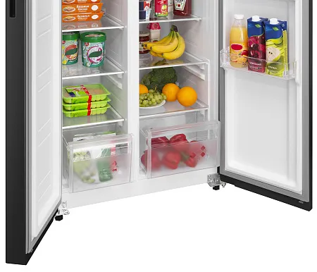 Холодильник отдельностоящий с инвертором MEFERI MFR78BK TOTAL NO FROST SIDE BY SIDE ULTRA Холодильник отдельностоящий с инвертором MEFERI MFR78BK TOTAL NO FROST SIDE BY SIDE ULTRA