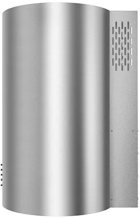 Вытяжка кухонная цилиндрическая настенная MEFERI TUBE40IX POWER, 40 см, серая, производительность 850 м3/ч, 3 скорости, низкий уровень шума, режимы отвод и рециркуляция, гарантия 3 года Вытяжка кухонная цилиндрическая настенная MEFERI TUBE40IX POWER, 40 см, серая, производительность 850 м3/ч, 3 скорости, низкий уровень шума, режимы отвод и рециркуляция, гарантия 3 года