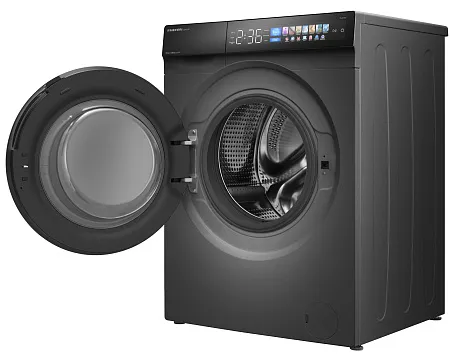 Стиральная машина с инвертором и паром MEFERI MFW101216GR COMFORT отдельностоящая серая, загрузка 10 кг, с возможностью установки в колонну, с сенсорным управлением Стиральная машина с инвертором и паром MEFERI MFW101216GR COMFORT отдельностоящая серая, загрузка 10 кг, с возможностью установки в колонну, с сенсорным управлением