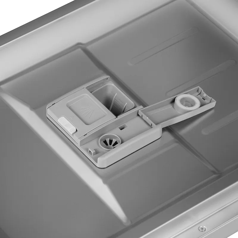 Посудомоечная машина узкая встраиваемая MEFERI MDW4573 COMFORT, 45 см, 10 комплектов посуды, с автооткрыванием, с аквастопом, луч на полу, внутренняя подсветка,отсрочка, таймер