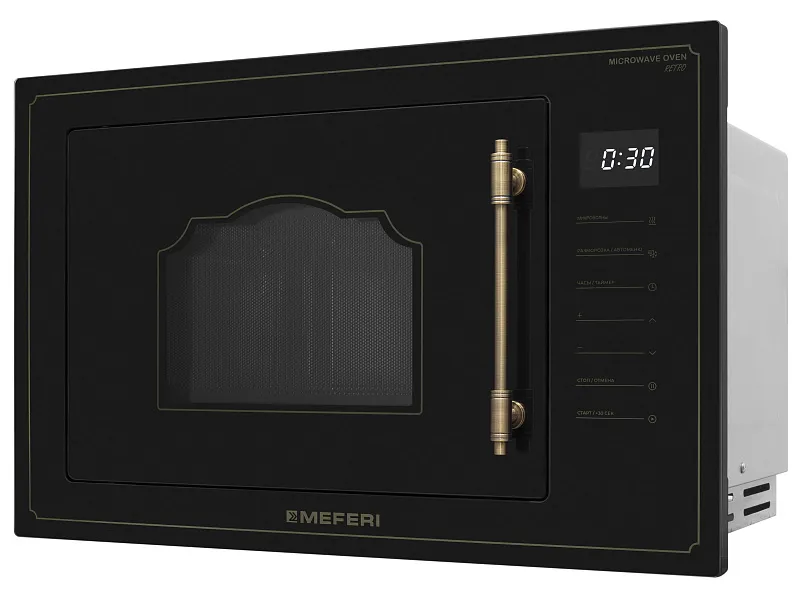 Комплект встраиваемой техники MEFERI 60см черный MS60BK77