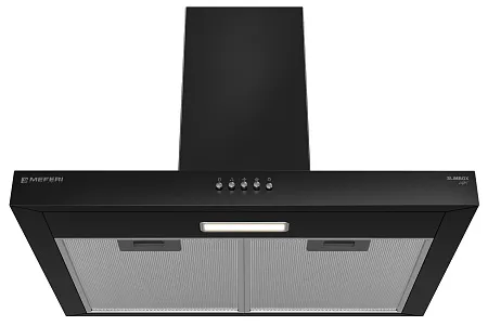 Вытяжка кухонная MEFERI SLIMBOX60BK LIGHT, 60 см, купольная, черная, производительность 650 м3/ч, 3 скорости, низкий уровень шума, режимы отвод и рециркуляция, гарантия 3 года Вытяжка кухонная MEFERI SLIMBOX60BK LIGHT, 60 см, купольная, черная, производительность 650 м3/ч, 3 скорости, низкий уровень шума, режимы отвод и рециркуляция, гарантия 3 года