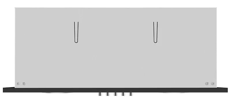 Вытяжка кухонная MEFERI INBOX45BK POWER, 45 см, встраиваемая, черная, производительность 900 м3/ч, 3 скорости, низкий уровень шума, режимы отвод и рециркуляция, гарантия 3 года