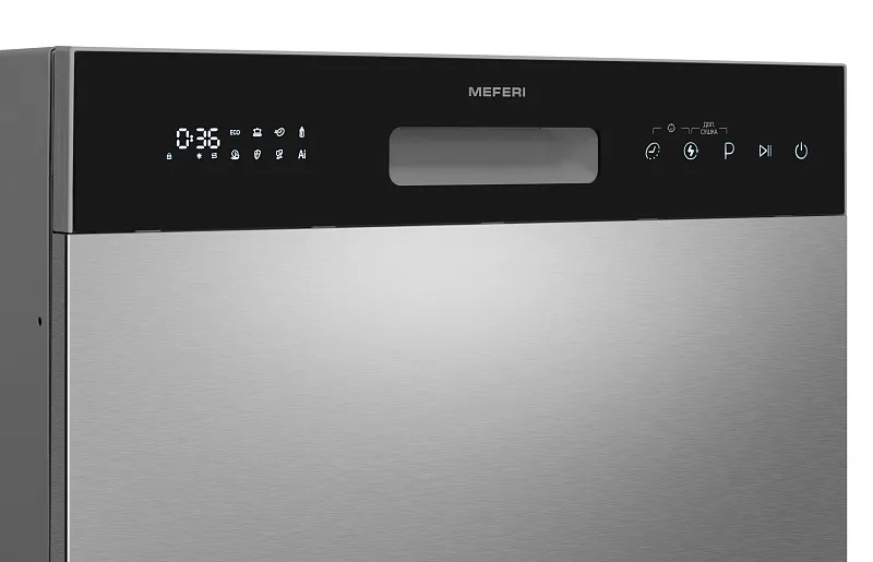 Посудомоечная машина настольная отдельностоящая MEFERI MDW4581IX FS COMPACT POWER