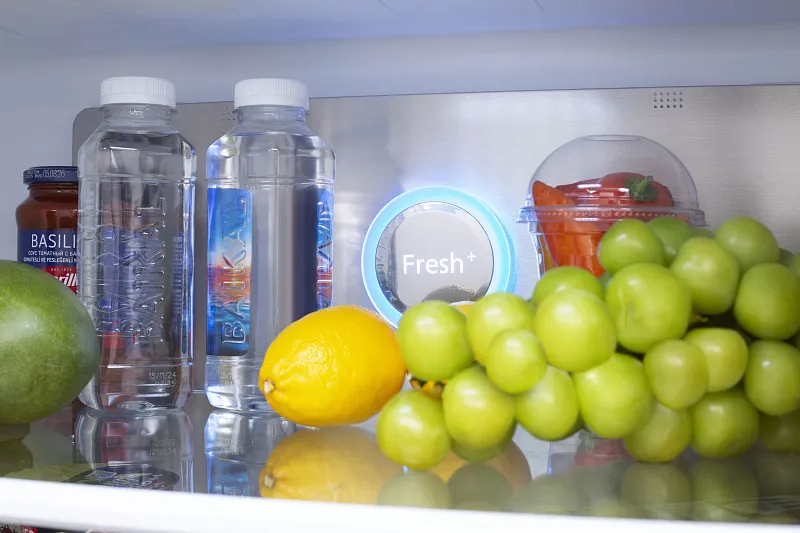 Холодильник отдельностоящий, с инвертором MEFERI MFR83BLACK IX TOTAL NO FROST FRENCH DOOR COMFORT, двухкамерный, с зоной свежести, с льдогенератором