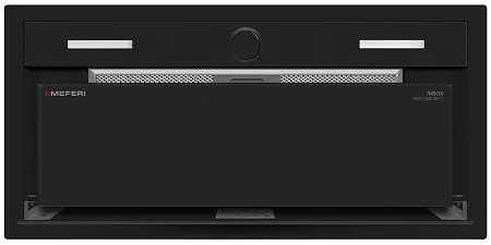 Вытяжка кухонная MEFERI INBOX60BK PUSH COMFORT PLUS, 60 см, встраиваемая, черная, производительность 1200 м3/ч, 3скорости, с утапливаемым переключателем, низкий уровень шума, режимы отвод и циркуляция, гарантия 3 года Вытяжка кухонная MEFERI INBOX60BK PUSH COMFORT PLUS, 60 см, встраиваемая, черная, производительность 1200 м3/ч, 3скорости, с утапливаемым переключателем, низкий уровень шума, режимы отвод и циркуляция, гарантия 3 года