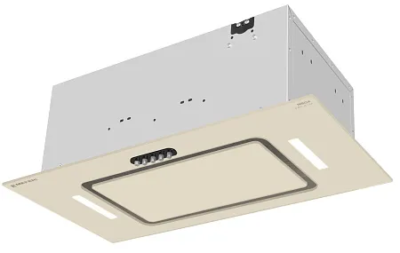 Вытяжка кухонная MEFERI INBOX60BG GLASS ULTRA, 60 см, встраиваемая, бежевая, стекло, производительность 900 м3/ч, 3 скорости, низкий уровень шума, режимы отвод и рециркуляция, гарантия 3 года Вытяжка кухонная MEFERI INBOX60BG GLASS ULTRA, 60 см, встраиваемая, бежевая, стекло, производительность 900 м3/ч, 3 скорости, низкий уровень шума, режимы отвод и рециркуляция, гарантия 3 года