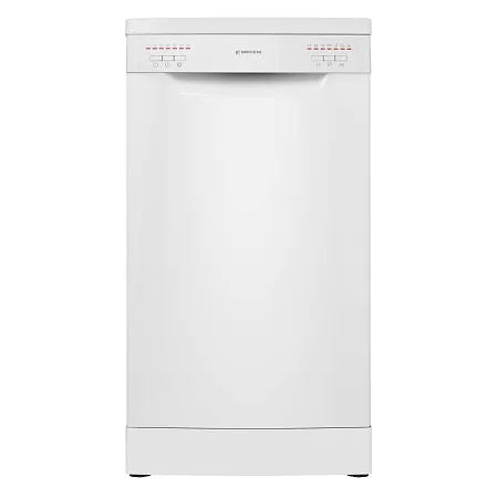 Посудомоечная машина узкая отдельностоящая MEFERI MDW4562WH FS LIGHT, 45 см, 9 комплектов посуды, 6 программ, 2 корзины, половинная загрузка, отсрочка, таймер, защита от протечек, внутренняя подсветка Посудомоечная машина узкая отдельностоящая MEFERI MDW4562WH FS LIGHT, 45 см, 9 комплектов посуды, 6 программ, 2 корзины, половинная загрузка, отсрочка, таймер, защита от протечек, внутренняя подсветка