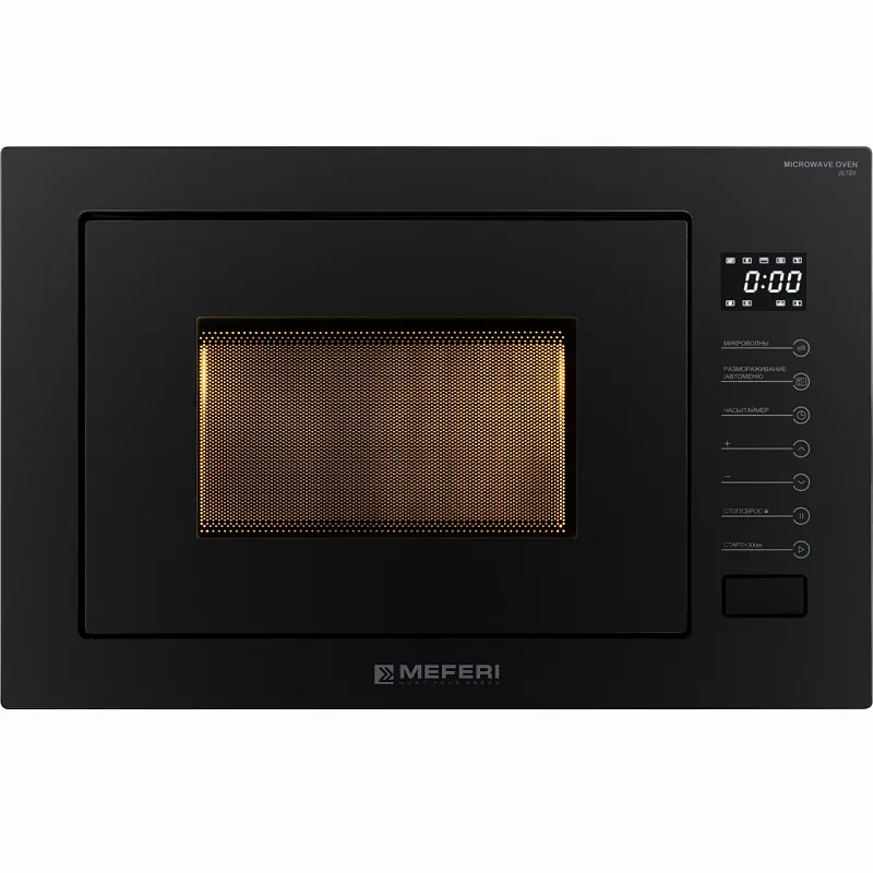 Комплект встраиваемой техники 60см черный MEFERI MS60BK04