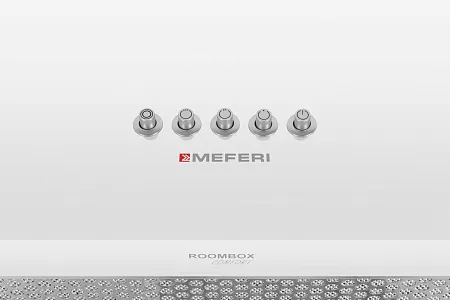 Кубическая вытяжка кухонная MEFERI ROOMBOX40WH COMFORT, пристенная, 40 см, белая, квадратная, производительность 1100 м3/ч, 3 скорости, низкий уровень шума, режимы отвод и рециркуляция, гарантия 3 года Кубическая вытяжка кухонная MEFERI ROOMBOX40WH COMFORT, пристенная, 40 см, белая, квадратная, производительность 1100 м3/ч, 3 скорости, низкий уровень шума, режимы отвод и рециркуляция, гарантия 3 года