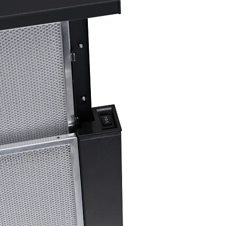 Вытяжка телескопическая кухонная MEFERI SLIDEBOX60BK POWER, 60 см, черная, производительность 850 м3/ч, 2 скорости, низкий уровень шума, режимы отвод и рециркуляция, гарантия 3 года Вытяжка телескопическая кухонная MEFERI SLIDEBOX60BK POWER, 60 см, черная, производительность 850 м3/ч, 2 скорости, низкий уровень шума, режимы отвод и рециркуляция, гарантия 3 года