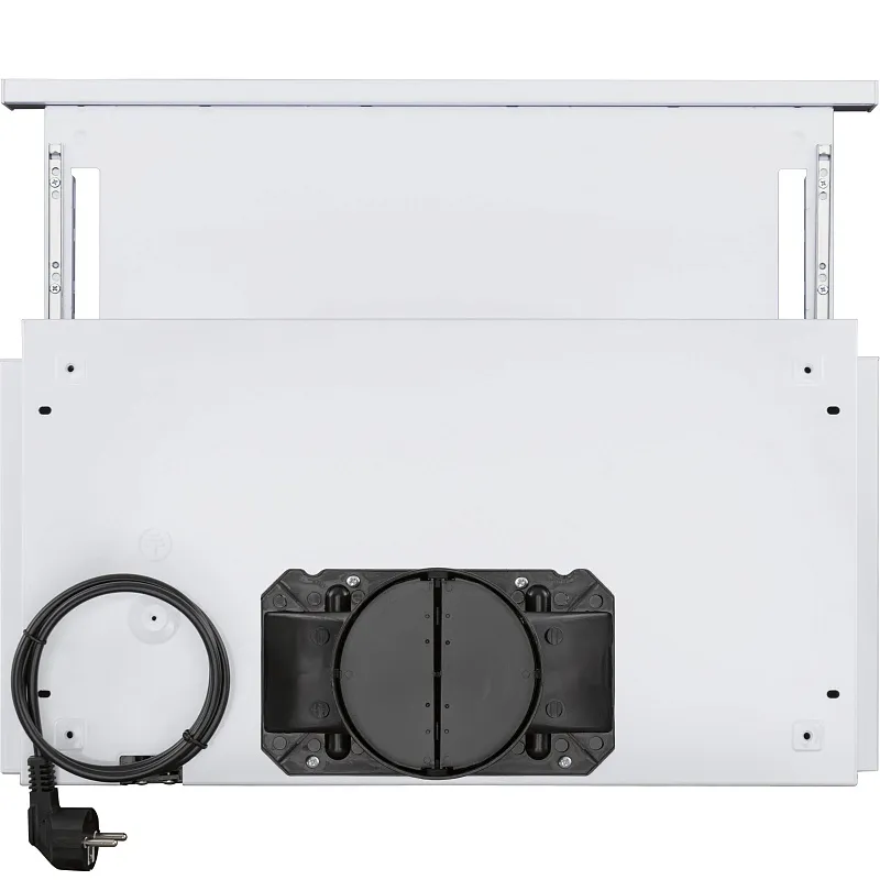 Вытяжка телескопическая кухонная MEFERI SLIDEBOX60WH POWER, 60 см, белая, производительность 850 м3/ч, 2 скорости, низкий уровень шума, режимы отвод и рециркуляция, гарантия 3 года