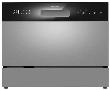Посудомоечная машина настольная отдельностоящая MEFERI MDW4581IX FS COMPACT POWER Посудомоечная машина настольная отдельностоящая MEFERI MDW4581IX FS COMPACT POWER