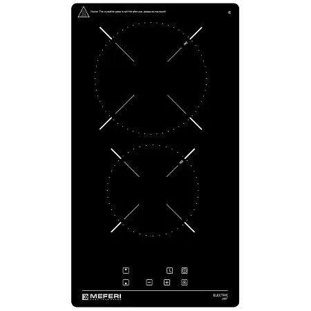 Варочная панель электрическая MEFERI MEH302BK LIGHT Варочная панель электрическая MEFERI MEH302BK LIGHT