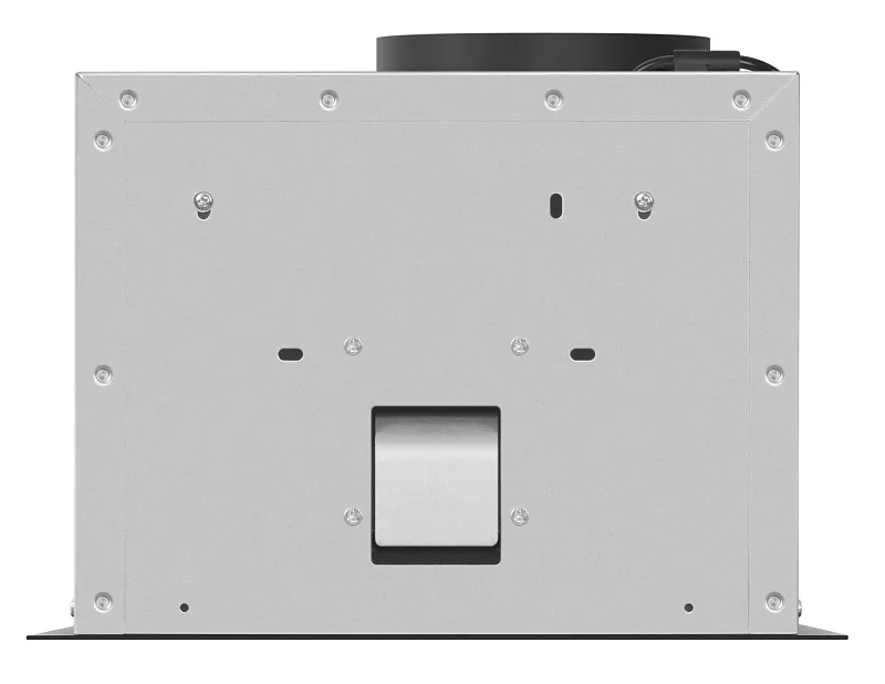 Вытяжка кухонная MEFERI SMARTBOX60BK GLASS COMFORT, 60 см, встраиваемая, стекло, черная, производительность 950 м3/ч, 3 скорости, низкий уровень шума, режимы отвод и рециркуляция, гарантия 3 года