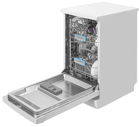 Посудомоечная машина узкая отдельностоящая MEFERI MDW4562WH FS LIGHT, 45 см, 9 комплектов посуды, 6 программ, 2 корзины, половинная загрузка, отсрочка, таймер, защита от протечек, внутренняя подсветка Посудомоечная машина узкая отдельностоящая MEFERI MDW4562WH FS LIGHT, 45 см, 9 комплектов посуды, 6 программ, 2 корзины, половинная загрузка, отсрочка, таймер, защита от протечек, внутренняя подсветка