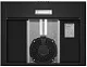 Вытяжка кухонная MEFERI SLIMBOX60BK LIGHT, 60 см, купольная, черная, производительность 650 м3/ч, 3 скорости, низкий уровень шума, режимы отвод и рециркуляция, гарантия 3 года