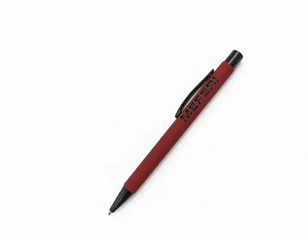 Ручка автоматическая шариковая в красном корпусе MEFERI ballpoint pen RD