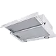 Вытяжка телескопическая кухонная MEFERI SLIDEBOX60WH GLASS ULTRA, 60 см, белая, стекло, производительность 850 м3/ч, 2 скорости, низкий уровень шума, режимы отвод и рециркуляция, гарантия 3 года - изображение vytyazhka_teleskopicheskaya_slidebox60wh_glass_ultra  