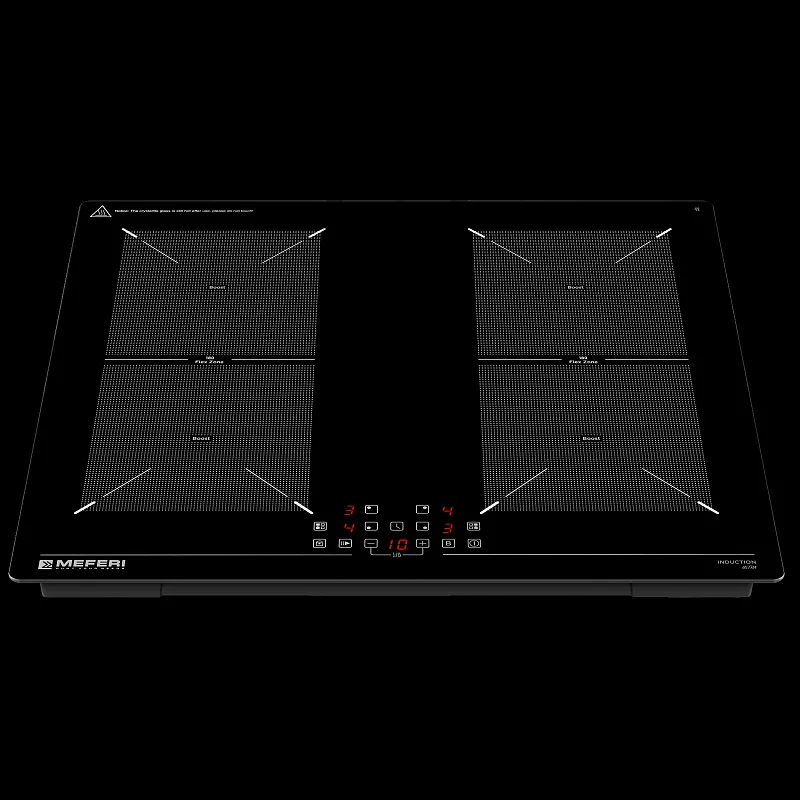 Комплект встраиваемой техники 60см черный MEFERI MS60BK13