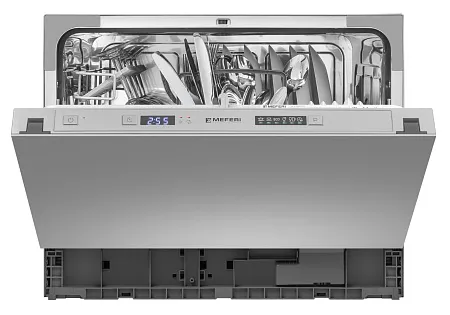 Компактная посудомоечная машина узкая встраиваемая MEFERI MDW4563 COMPACT POWER, 45 см, 6 комплектов посуды, защита от протечек, дозагрузка посуды, отсрочка, таймер Компактная посудомоечная машина узкая встраиваемая MEFERI MDW4563 COMPACT POWER, 45 см, 6 комплектов посуды, защита от протечек, дозагрузка посуды, отсрочка, таймер