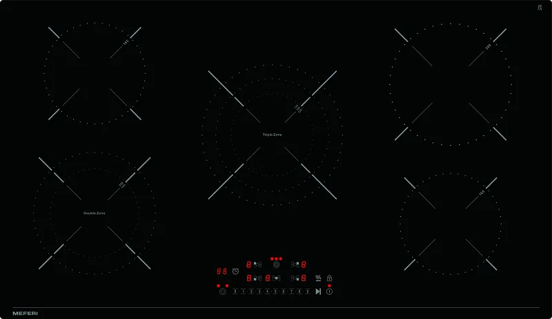 Фото varochnaya_panel_elektricheskaya_meh905bk_ultra на сайте meferi-home.ru Варочная панель электрическая MEFERI MEH905BK ULTRA - изображение varochnaya_panel_elektricheskaya_meh905bk_ultra