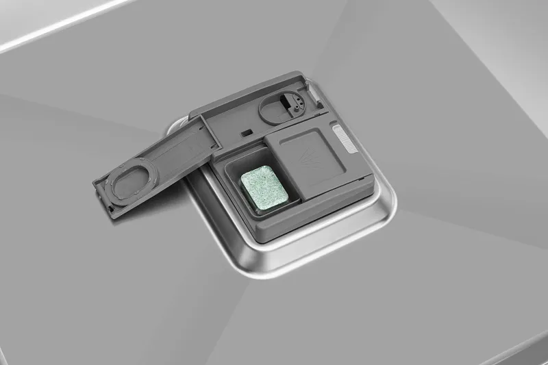 Посудомоечная машина встраиваемая с инвертором MEFERI MDW6093 LUXE 60 см, 16 комплектов посуды, 6 программ, автооткрывание, аквастоп, проекция обратного отсчёта времени, внутренняя подсветка, половинная загрузка, отсрочка