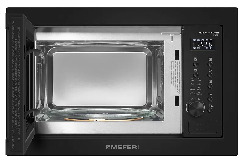 Микроволновая печь встраиваемая MEFERI MMO6025BK POWER