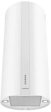 Вытяжка кухонная цилиндрическая островная MEFERI TUBE40WH ISLA POWER, 40 см, белая, производительность 850 м3/ч, 3 скорости, низкий уровень шума, режимы отвод и рециркуляция, гарантия 3 года Вытяжка кухонная цилиндрическая островная MEFERI TUBE40WH ISLA POWER, 40 см, белая, производительность 850 м3/ч, 3 скорости, низкий уровень шума, режимы отвод и рециркуляция, гарантия 3 года