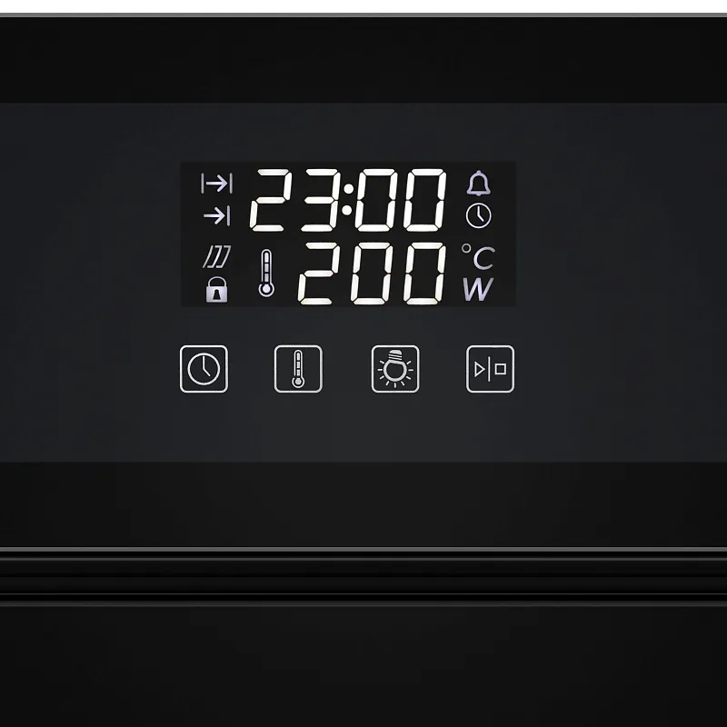 Духовой шкаф электрический MEFERI MEO607BK MICROWAVE