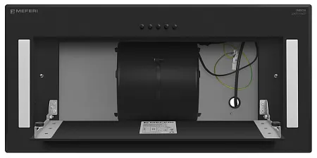 Вытяжка кухонная MEFERI INBOX60BK GLASS POWER, 60 см, встраиваемая, черная, стекло, производительность 900 м3/ч, 3 скорости, низкий уровень шума, режимы отвод и рециркуляция, гарантия 3 года Вытяжка кухонная MEFERI INBOX60BK GLASS POWER, 60 см, встраиваемая, черная, стекло, производительность 900 м3/ч, 3 скорости, низкий уровень шума, режимы отвод и рециркуляция, гарантия 3 года