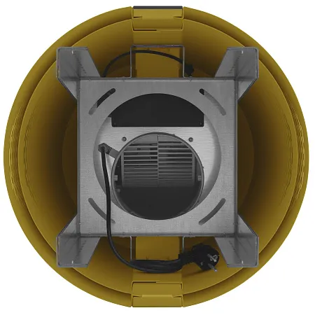 Вытяжка кухонная цилиндрическая островная MEFERI TUBE40GOLD ISLA COMFORT PLUS, 40 см, золотая, производительность 1200 м3/ч, 5 скоростей, режимы отвод и рециркуляция, сенсорное управление, гарантия 3 года Вытяжка кухонная цилиндрическая островная MEFERI TUBE40GOLD ISLA COMFORT PLUS, 40 см, золотая, производительность 1200 м3/ч, 5 скоростей, режимы отвод и рециркуляция, сенсорное управление, гарантия 3 года