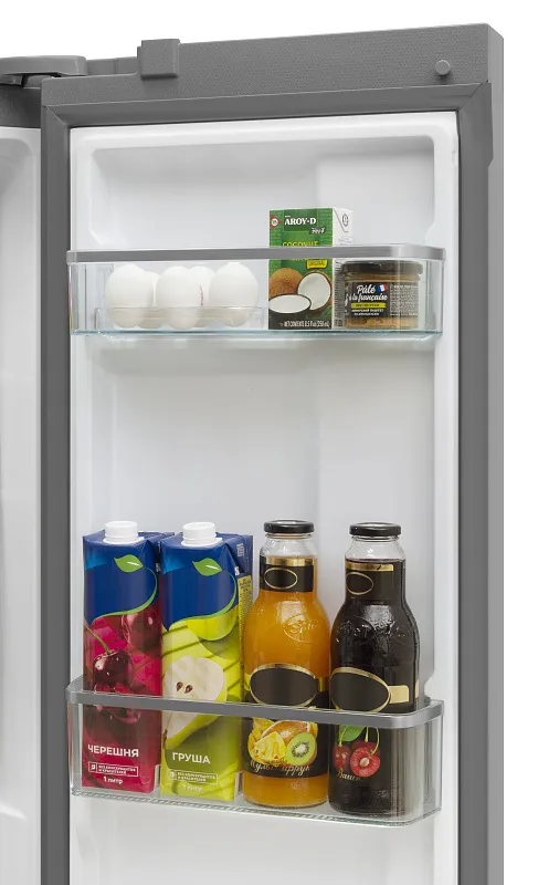 Холодильник отдельностоящий, с инвертором MEFERI MFR83IX TOTAL NO FROST FRENCH DOOR COMFORT, двухкамерный, с зоной свежести, с льдогенератором