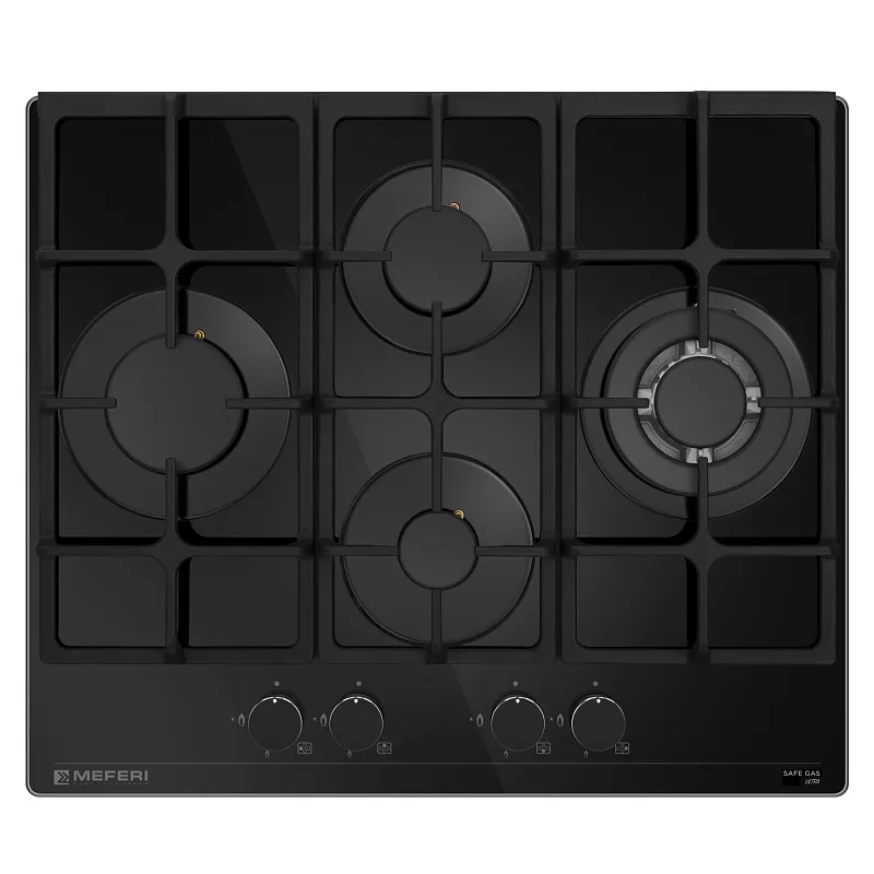 Комплект встраиваемой техники 60см черный MEFERI MS60BK11