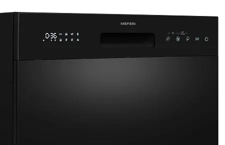 Посудомоечная машина настольная отдельностоящая MEFERI MDW4581BK FS COMPACT POWER Посудомоечная машина настольная отдельностоящая MEFERI MDW4581BK FS COMPACT POWER