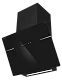 Вытяжка кухонная MEFERI AIRBOX60BK ULTRA, 60 см, наклонная, черная, стекло, производительность 1100 м3/ч, 3 скорости, низкий уровень шума, режимы отвод и рециркуляция, гарантия 3 года - изображение vytyazhka_naklonnaya_pristennaya_airbox60bk_ultra  