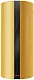 Вытяжка кухонная цилиндрическая островная MEFERI TUBE40GOLD ISLA COMFORT PLUS, 40 см, золотая, производительность 1200 м3/ч, 5 скоростей, режимы отвод и рециркуляция, сенсорное управление, гарантия 3 года
