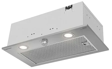 Вытяжка кухонная MEFERI INBOX52IX PUSH COMFORT, 52 см, встраиваемая, серая, производительность 950 м3/ч, 3 скорости, с утапливаемым переключателем, низкий уровень шума, режимы отвод и рециркуляция, гарантия 3 года Вытяжка кухонная MEFERI INBOX52IX PUSH COMFORT, 52 см, встраиваемая, серая, производительность 950 м3/ч, 3 скорости, с утапливаемым переключателем, низкий уровень шума, режимы отвод и рециркуляция, гарантия 3 года