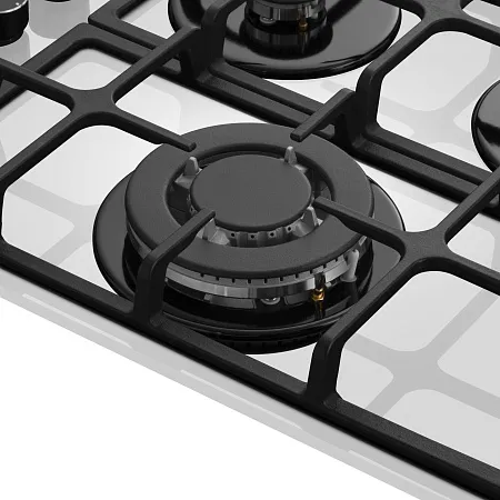 Варочная панель газовая MEFERI MGH604WH GLASS ULTRA Варочная панель газовая MEFERI MGH604WH GLASS ULTRA