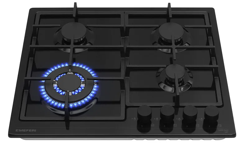 Варочная панель газовая MEFERI MGH604BK LIGHT