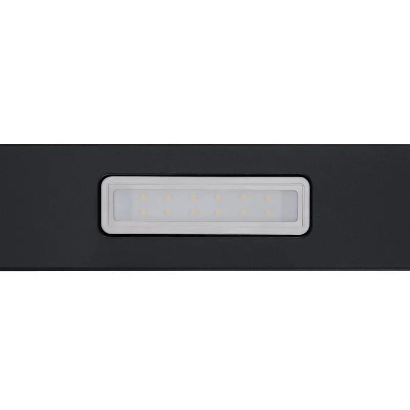 Вытяжка телескопическая кухонная MEFERI SLIDEBOX60BK LIGHT, 60 см, черный, производительность 650 м3/ч, 2 скорости, низкий уровень шума, режимы отвод и рециркуляция, гарантия 3 года