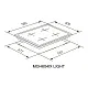 Варочная панель газовая MEFERI MGH604IX LIGHT Варочная панель газовая MEFERI MGH604IX LIGHT