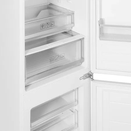 Холодильник встраиваемый MEFERI MBR193 LOW FROST LIGHT, двухкамерный, двухдверный, перенавешиваемые двери, с зоной свежести Холодильник встраиваемый MEFERI MBR193 LOW FROST LIGHT, двухкамерный, двухдверный, перенавешиваемые двери, с зоной свежести